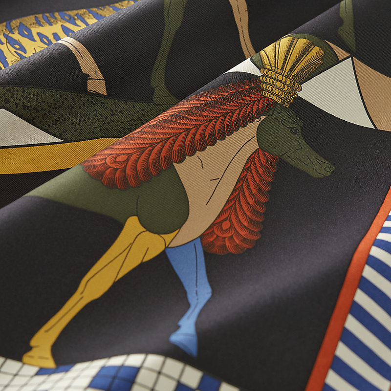 A Toute Allure scarf 90 - Beige | Hermès USA